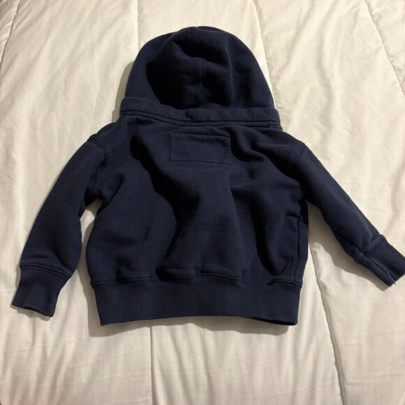 Boston Red Socks Baby Zip Up Sweatshirt Size 6m Navy Blue Red Baseball MLB - Picture 9 of 9